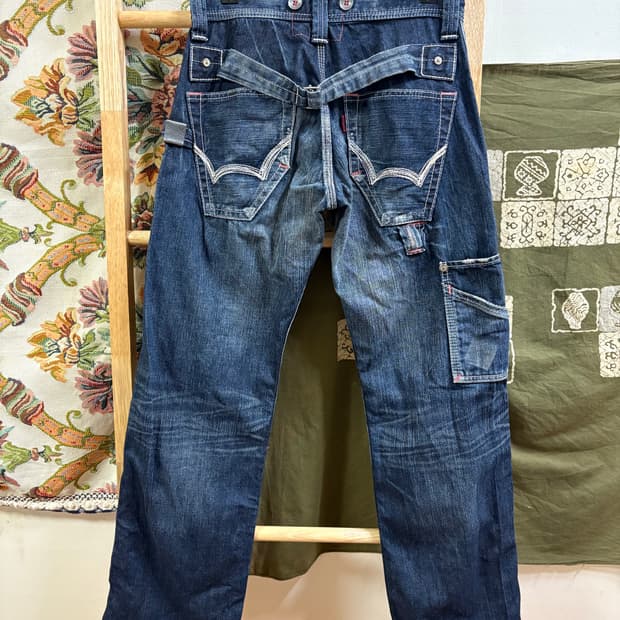 Edwin 워싱 데님 팬츠