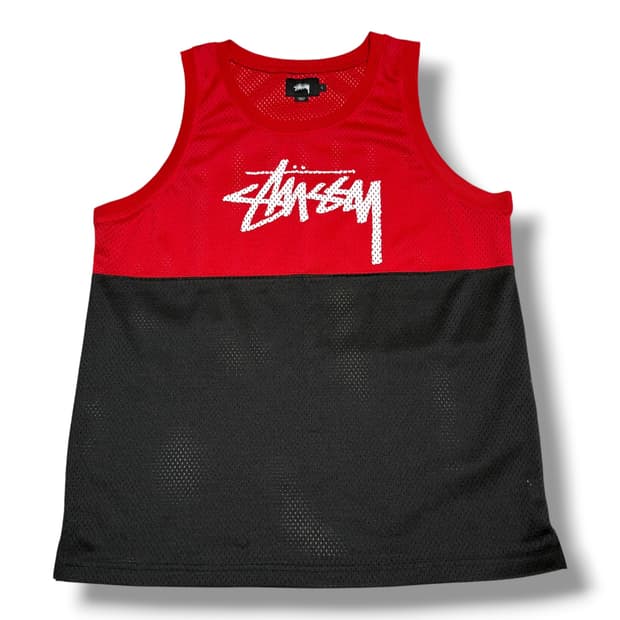 ‼️ Stussy L 빅로고 슬리브리스 ‼️
