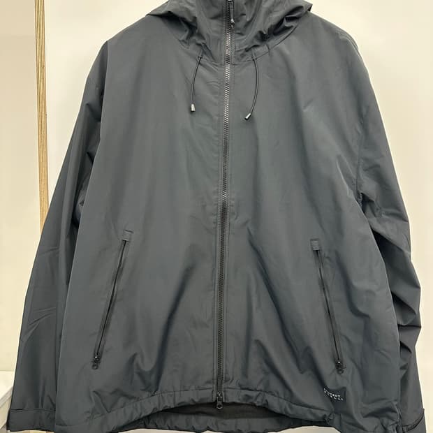 무탠다드 2-layer 바람막이(블랙)