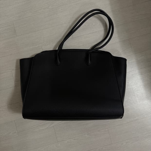 빈티지 레더 토트백