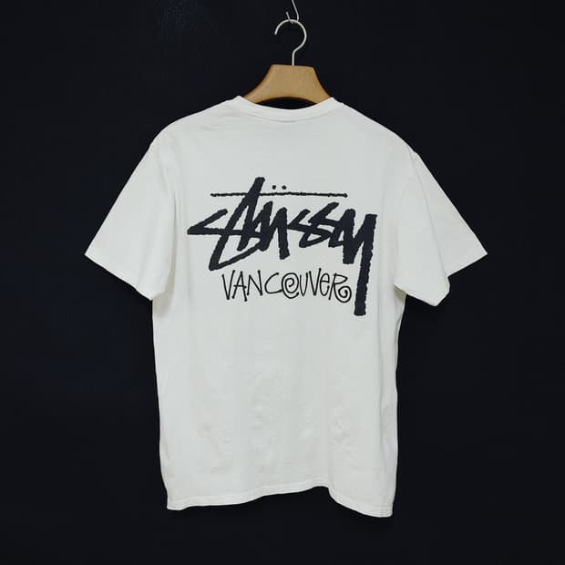 STUSSY VANCOVVER 스투시 반팔라운드티