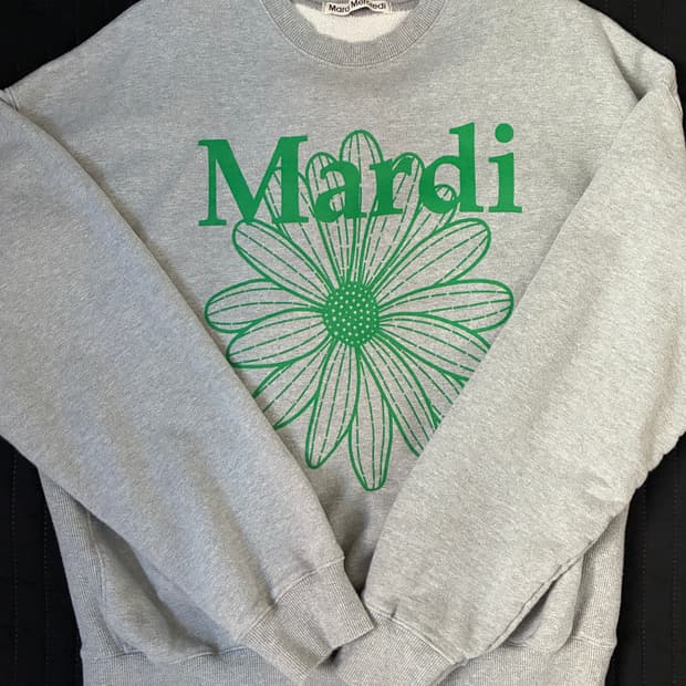 마르디메크르디 맨투맨 (gray)