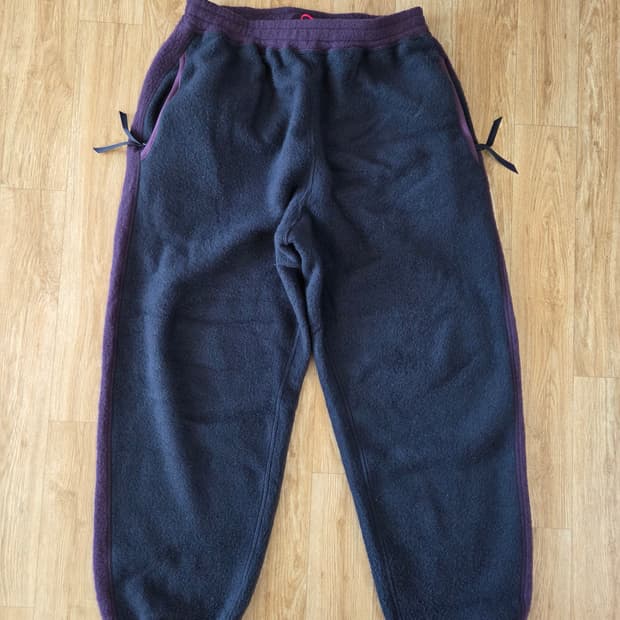 그라프페이퍼 울 플리스 팬츠