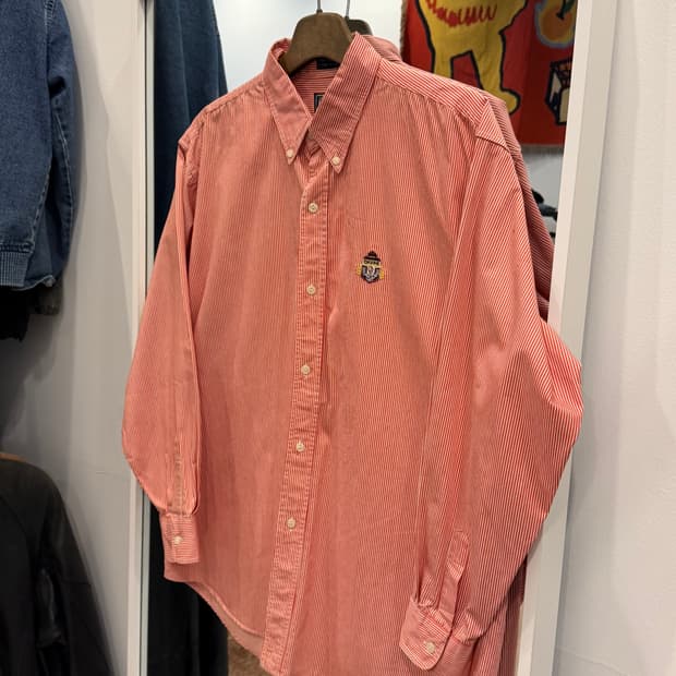 90s Chaps ralph lauren 챕스 랄프로렌 스트라이프 셔츠