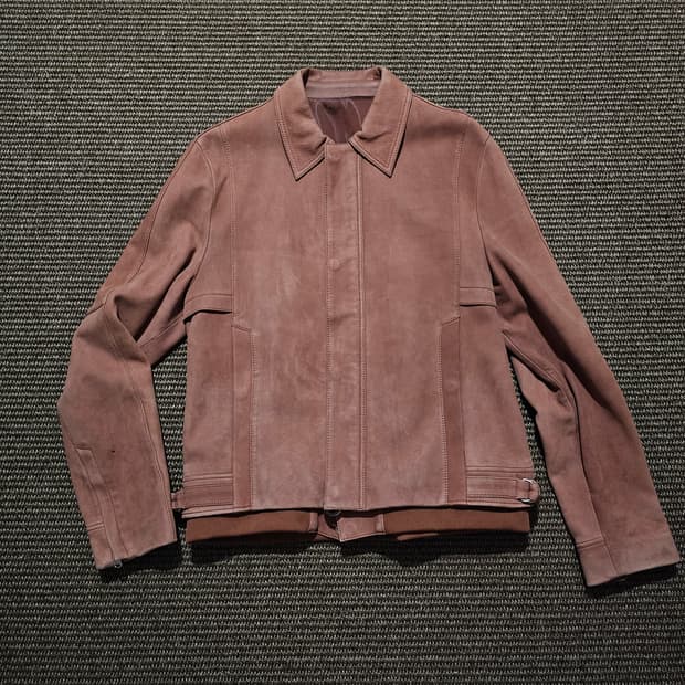 솔리드옴므 가죽자켓 브라운 50 