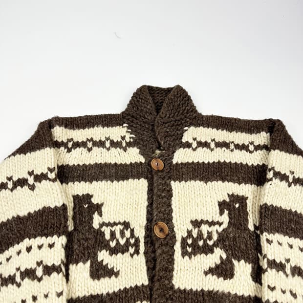 VTG 빈티지 카나타 코위찬 헤비 니트 가디건 (S 여성추천)