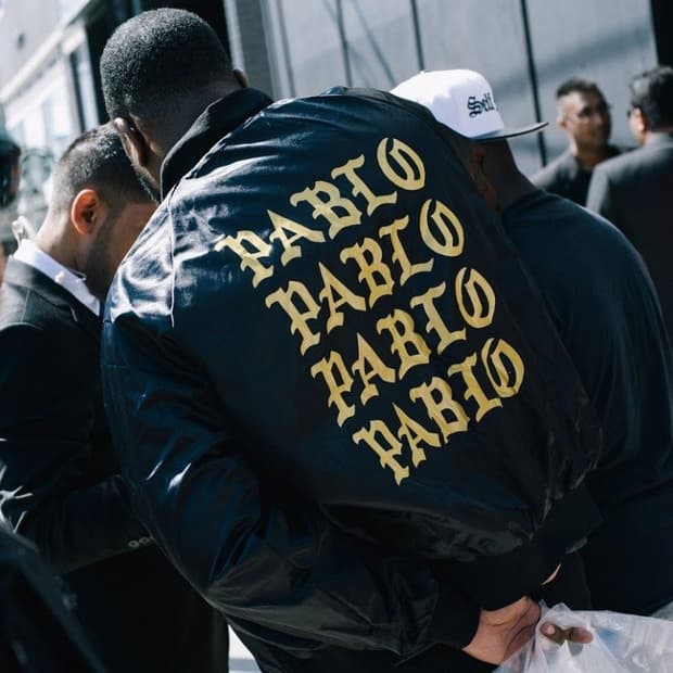 2016 Life of Pablo tour satin jacket