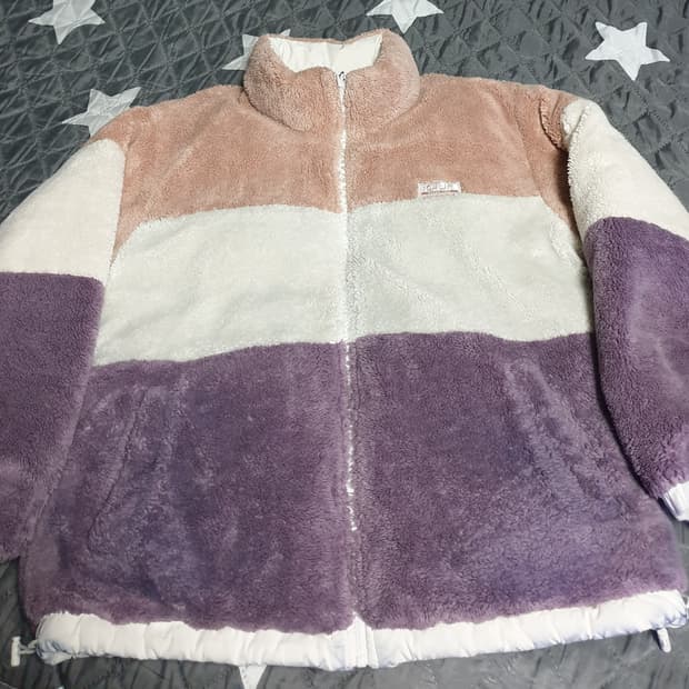 후아유 캘리포니아 양털 리버시블 패딩 점퍼 (M)