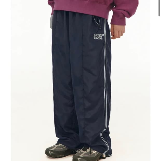 (구매)테켓 트랙 팬츠 네이비 M 사이즈