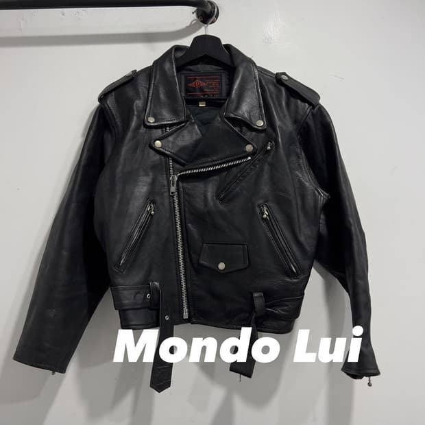 몬도루이 리얼레더 라이더 자켓