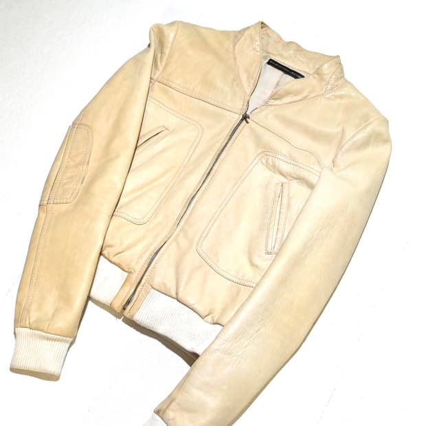 Balenciaga 2007 leather bomber