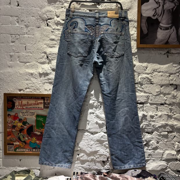 아르마니 진스 빈티지 데님팬츠