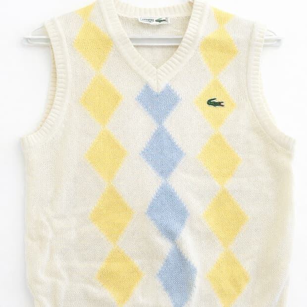 Lacoste 빈티지 니트 베스트