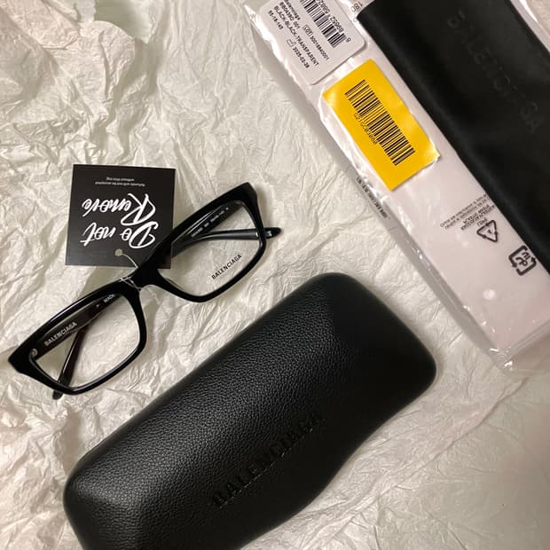 (OS) Balenciaga 발렌시아가 스퀘어 안경