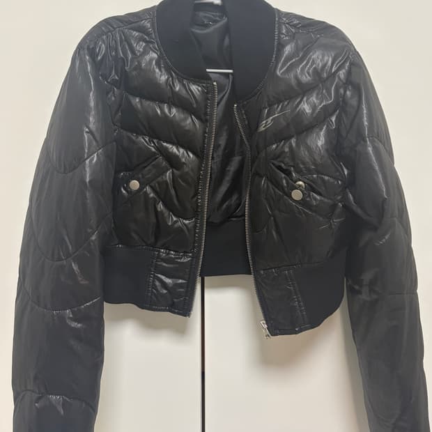 leey (yeel) 퀄티드 다운 숏 자켓