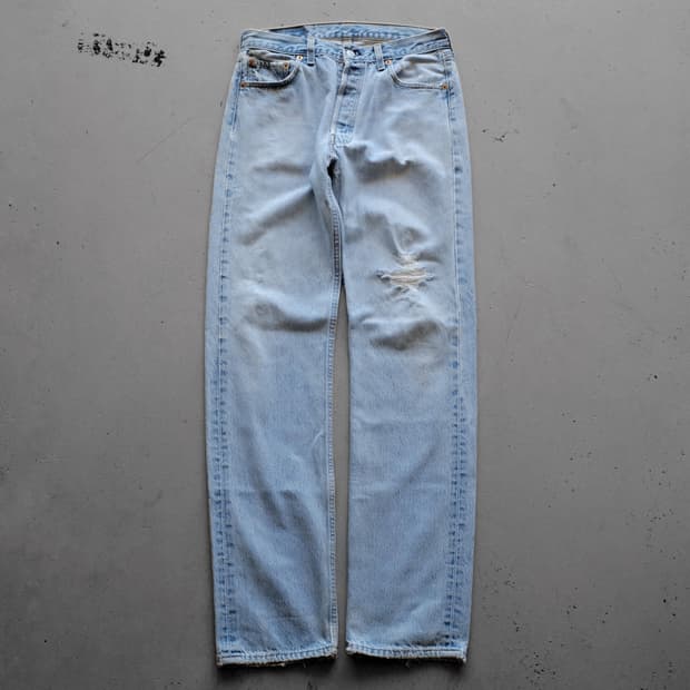 1990s Made In USA 리바이스 501 데님