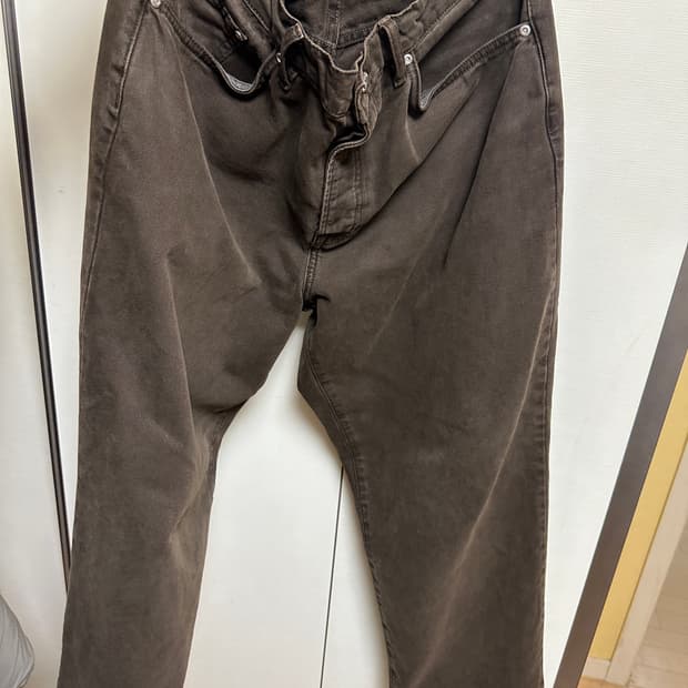 스투시 워시드 캔버스 브라운 32