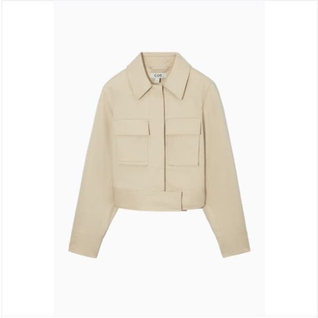 코스 유틸리티 숏자켓 