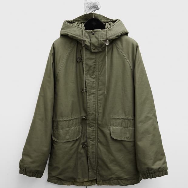 유스 n3b 파카 올리브