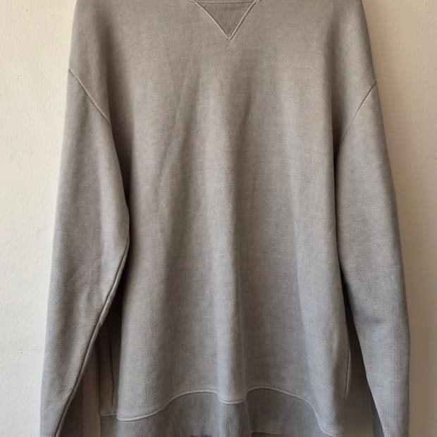 빈폴 남성 워싱라운드 맨투맨티셔츠

