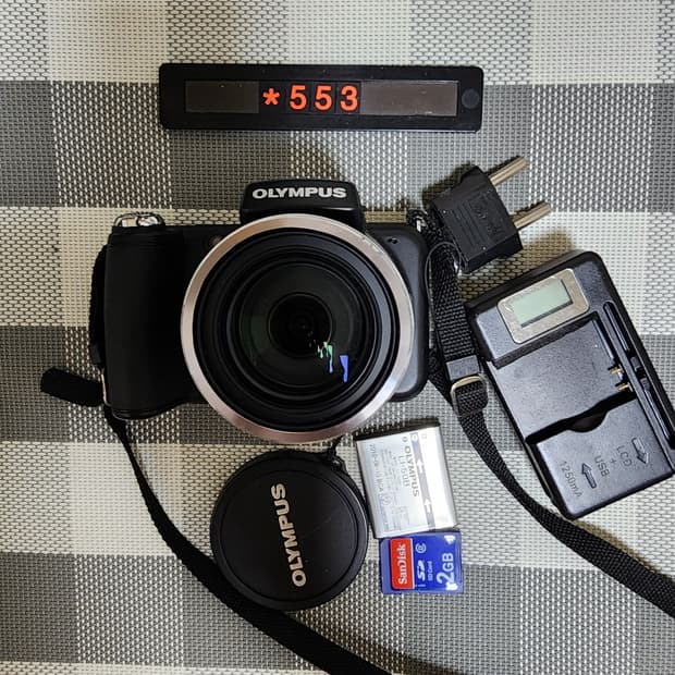 올림푸스 SP-800 UZ 디지털카메라 블랙바디