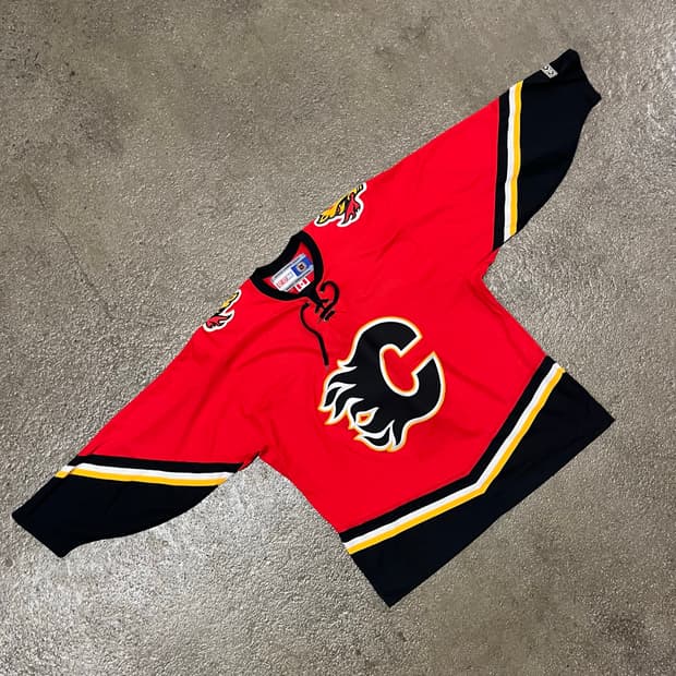 CCM NHL 캘거리 플레임스 져지 (110)
