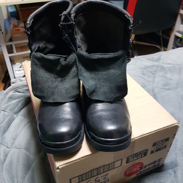 접착식 전투화 군화 255M 판매