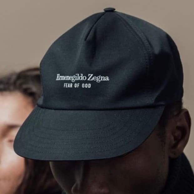 에르메질도 제냐 피어오브갓 캡 모자