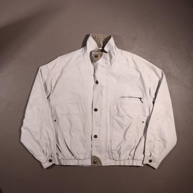 빈티지 코튼 봄버자켓