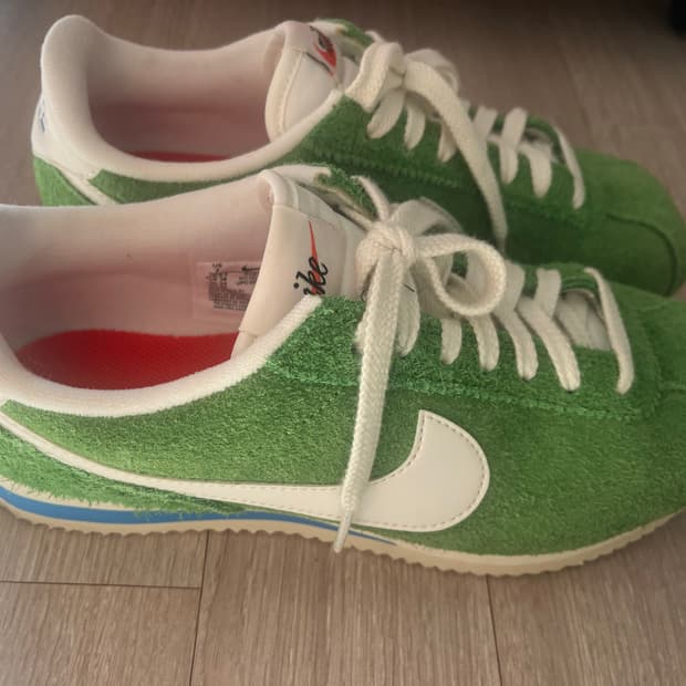 나이키 코르테즈 그린 스웨이드 빈티지 235