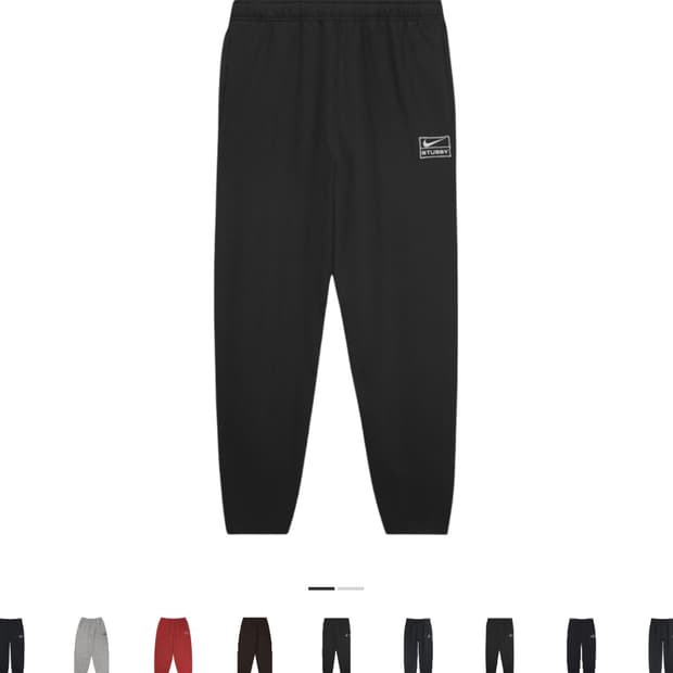 나투시 NRG 워시드 플리스팬츠