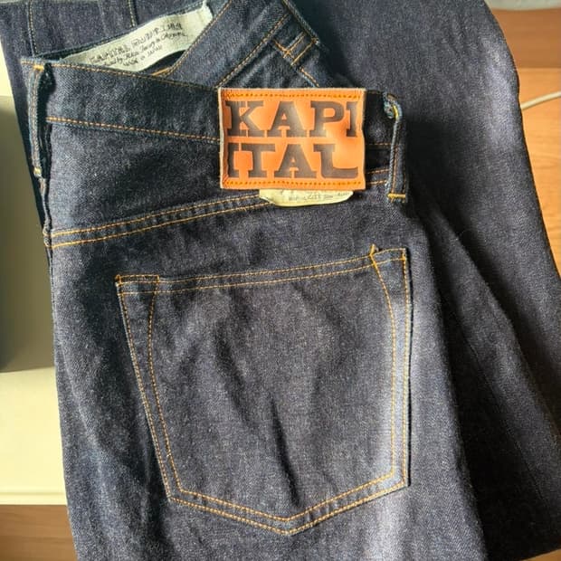 KAPITAL 캐피탈데님팬츠