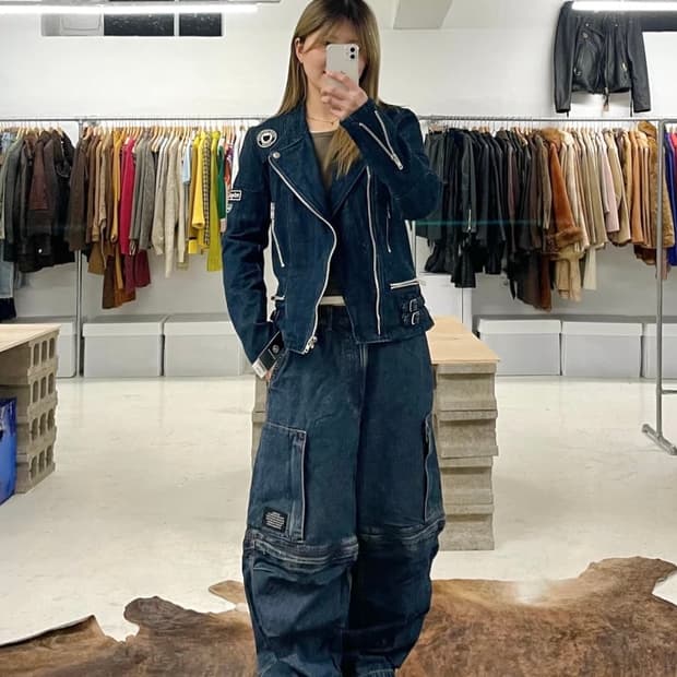 RUDE GALLERY rider jacket 루드갤러리 라이더 자켓
