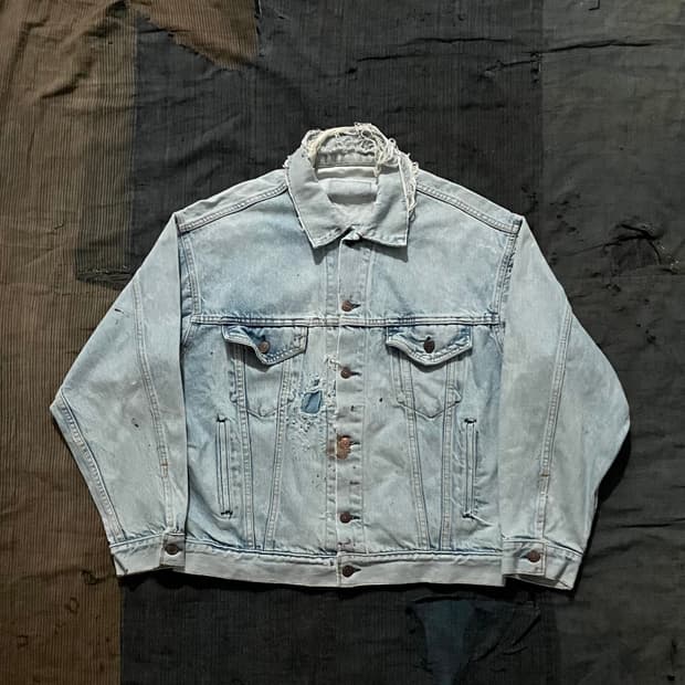 🇺🇸 80s USA 빈티지 리바이스 70507 3세대 데님 자켓