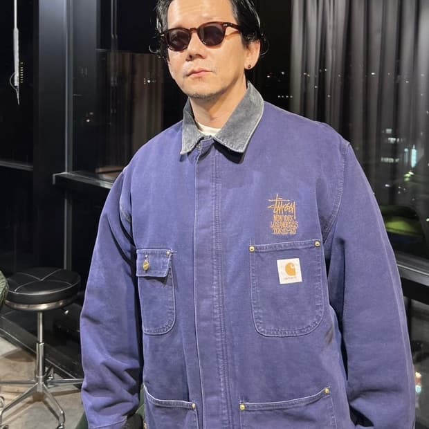 90s Carhartt 칼하트 CB102 Navy 초어 코트