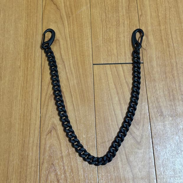 언더마이카 블랙볼드체인 Undermycar Black Bold Chain