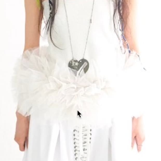 샵페어리 볼륨 튤 스커트 화이트