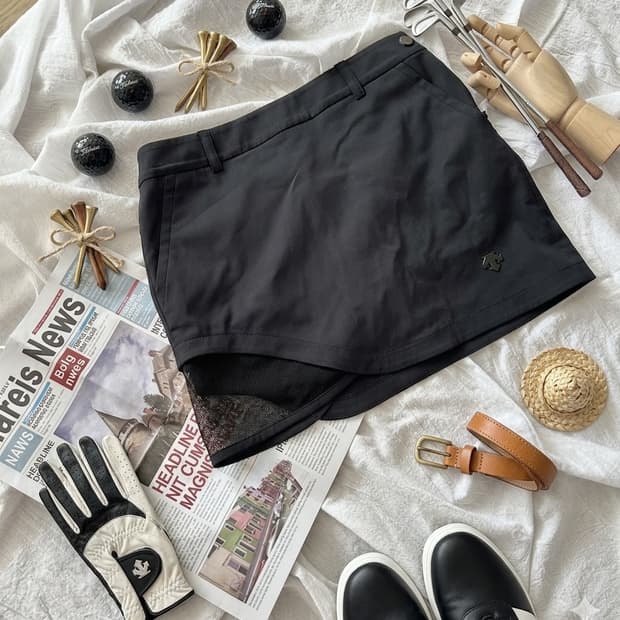 데상트 골프 정품 여성 큐롯 스커트 (64/S)