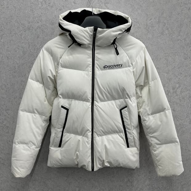 90 디스커버리 여자 덕다운 숏패딩