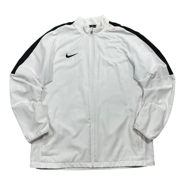 (바배) 나이키 미니멀 화이트 드라이핏 스우시 화이트 바람막이