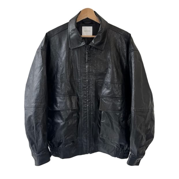 프릭스스토어 레더블루종 자켓