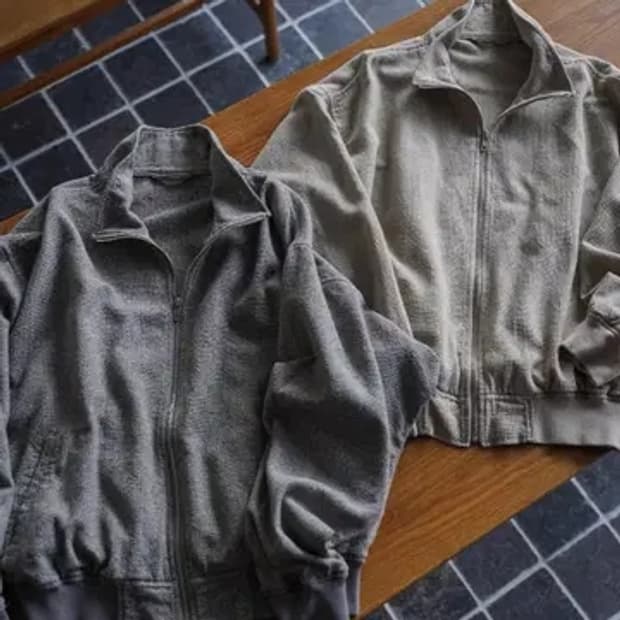 26SS 헤릴 실크울 자켓 그레이3사