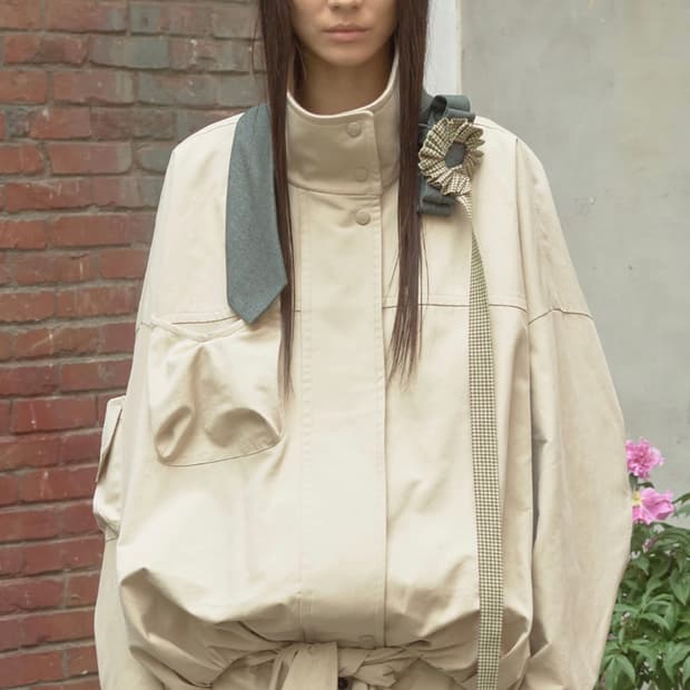 Open yy 트렌치 봄버 m