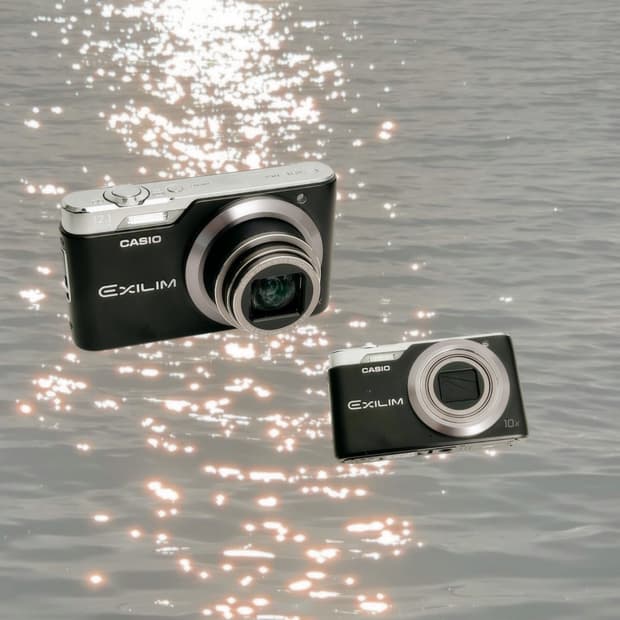 메이크업모드!) 카시오 엑슬림 h5 Exilim 빈티지 디카