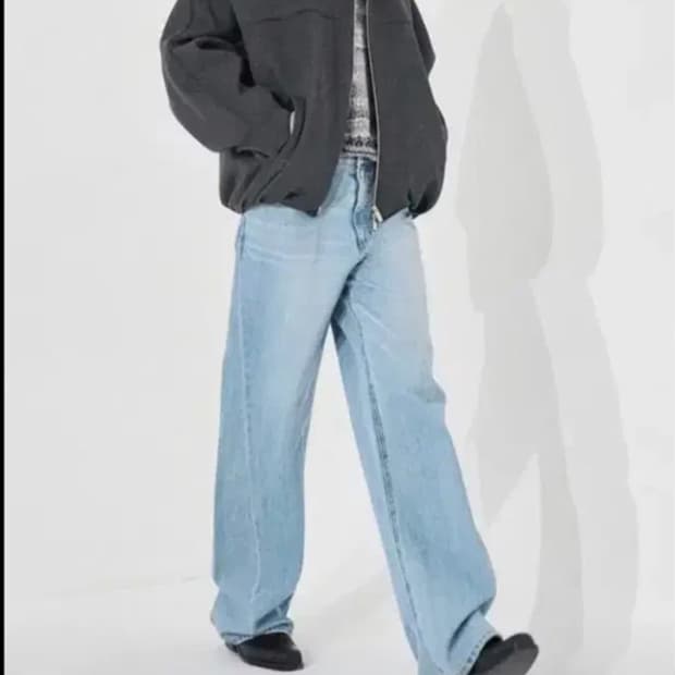 [거의 새것] 시스템옴므 파리컬렉션 울 밴딩 점퍼 자켓