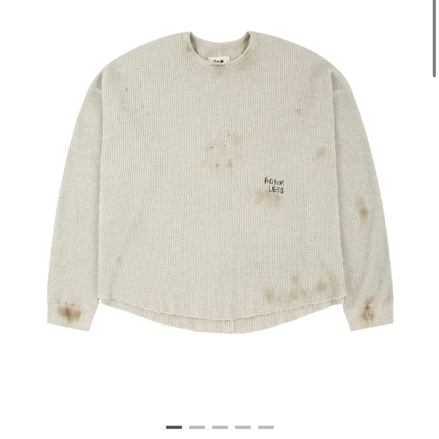 hommless 빈티지 와플티