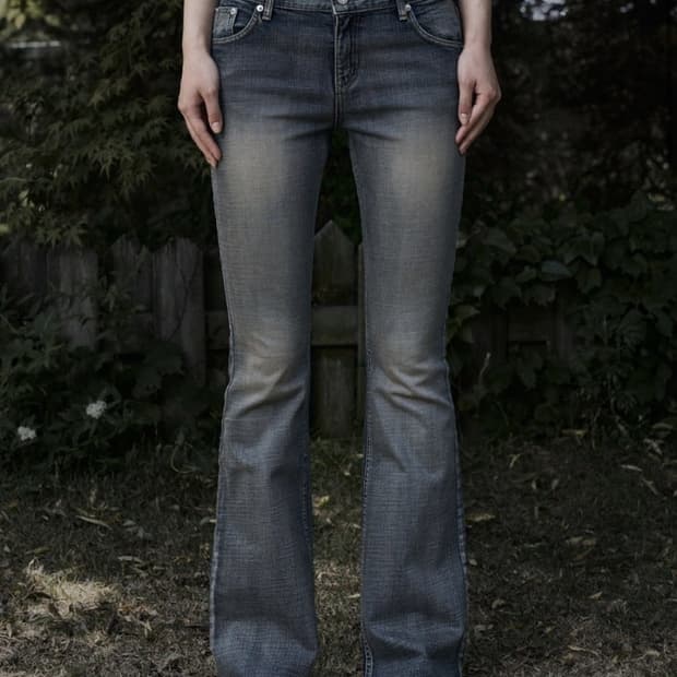 보헤미안서울 BOOTS CUT DENIM PANTS IN BLUE