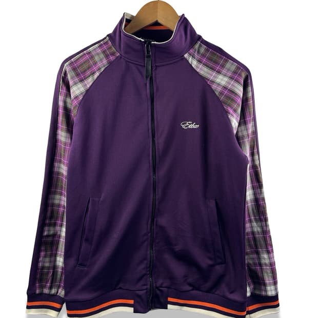 JPN 퍼플 체크 나그랑 트랙탑져지1946