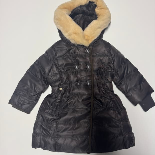 빈폴 키즈 구스다운 경량 퀄팅 후드 자켓 105