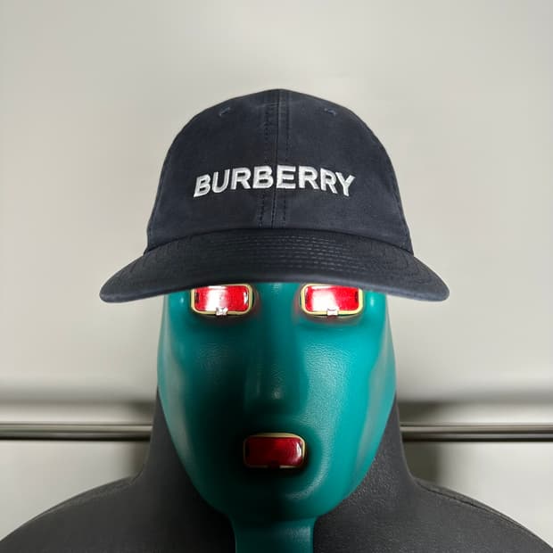 버버리 로고 코튼 캡